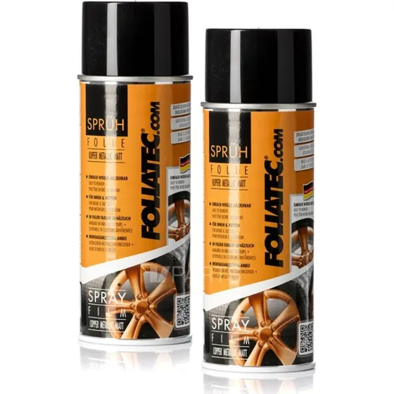 FoliaTec Sprayfilm Kupfer Metallic 2x400ml