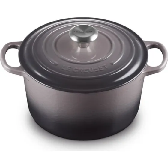 Le Creuset Evolution Gusseisen-Cocotte 24 cm Flint