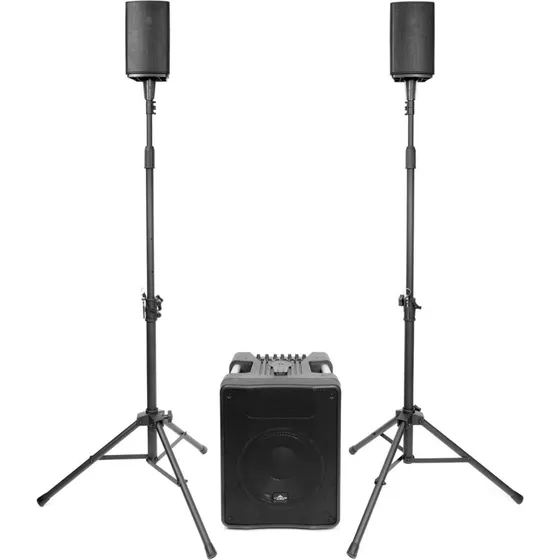 Vyrve MIZAR Kompakt-PA-System mit Mixer und Stativen