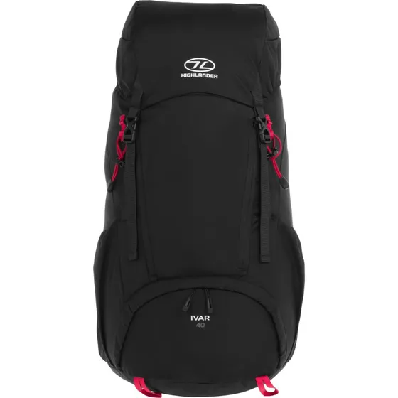 Highlander Ivar Rucksack 40 L schwarz