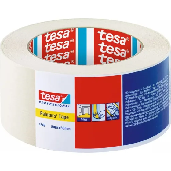 tesa tesakrepp 4348 Malerband 50mm x 50m hellbeige