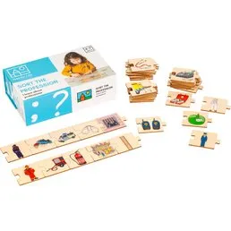 TOYS FOR LIFE Berufe sortieren – Holzpuzzle ab 3 Jahre