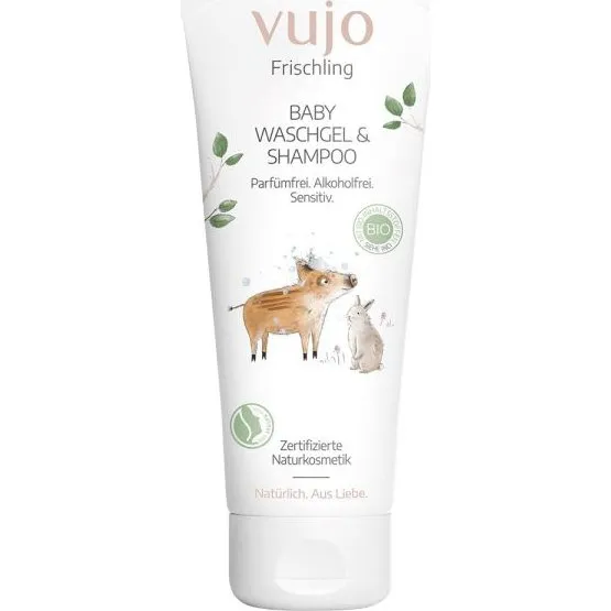 vujo Frischling Baby Waschgel & Shampoo 200 ml