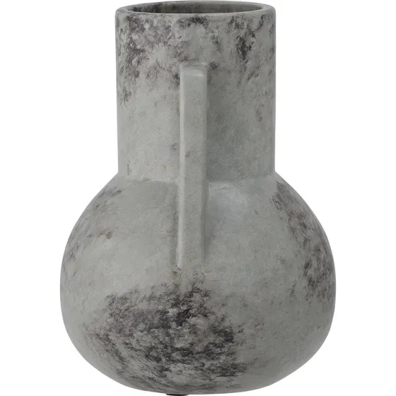Bloomingville Tias Vase Grau Keramik 18x23cm