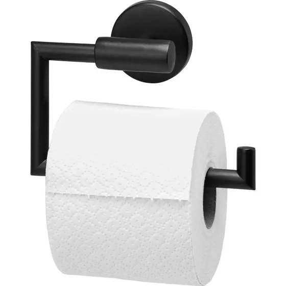 bremermann PIAZZA BLACK Toilettenpapierhalter Edelstahl schwarz