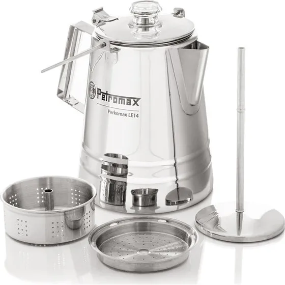 Petromax Perkomax LE14 Edelstahl Perkolator
