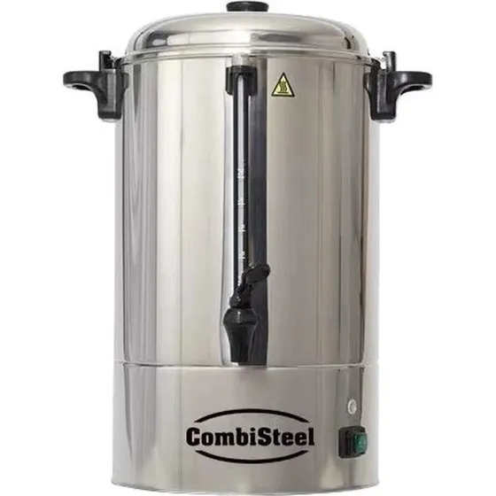 Combisteel Kaffee-Perkolator 10 L doppelwandig, Edelstahl