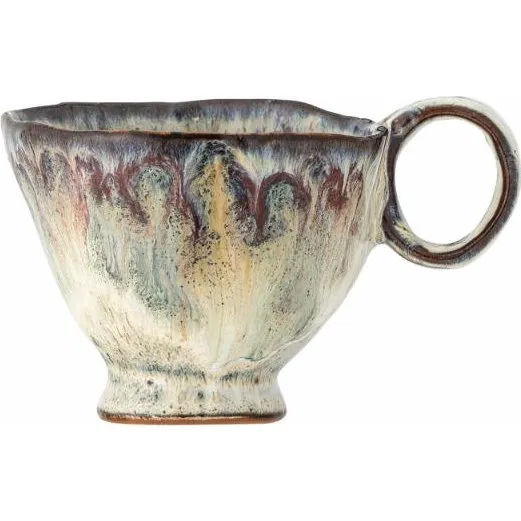 Bloomingville Imogen Tasse Steingut grau