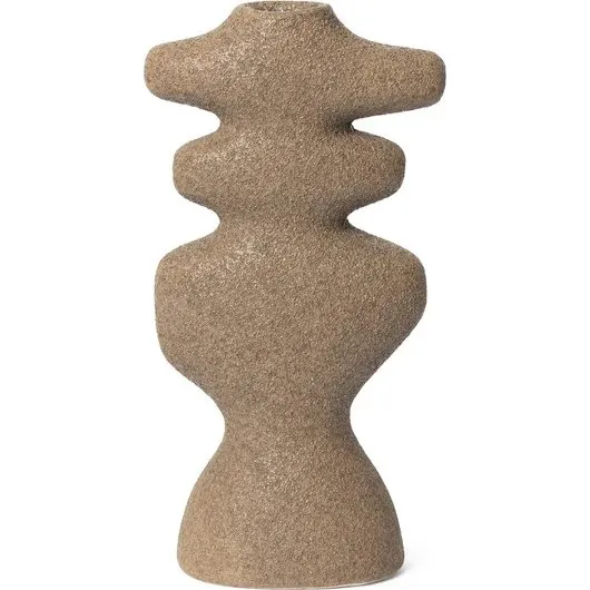 Ferm LIVING Yara Kerzenhalter Sand 19,5 cm