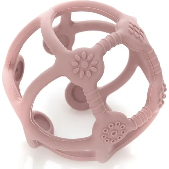 Reer Bite&Play Beiß- und Greifball rosa 8,6 cm