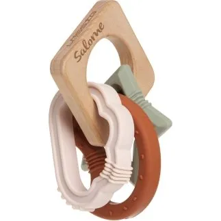 Lässig Greifling mit Beißhilfe Wolke Stern Mond