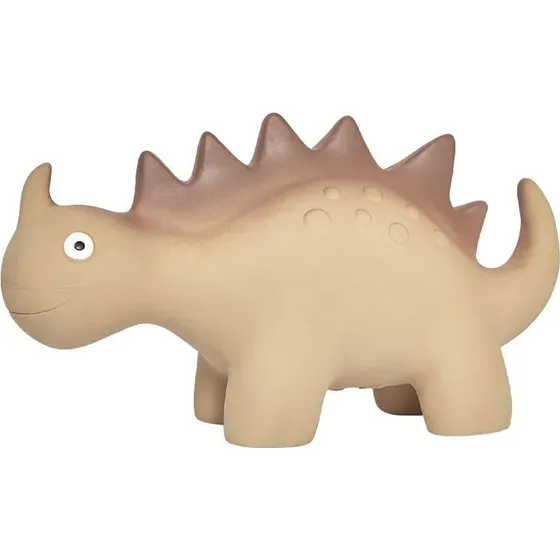 OYOY Billy Dino Beißring Naturkautschuk Braun