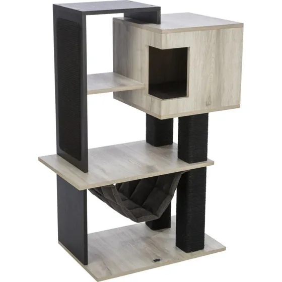 Trixie Kratzbaum CityStyle grau/schwarz 58x98x38 cm