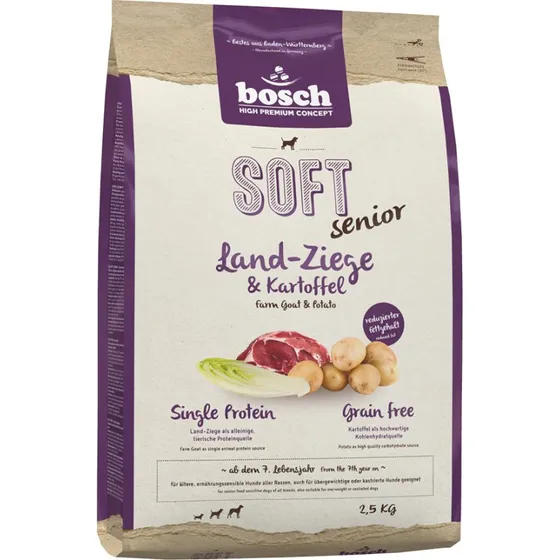 Bosch Soft Senior Land-Ziege & Kartoffel 2,5 kg