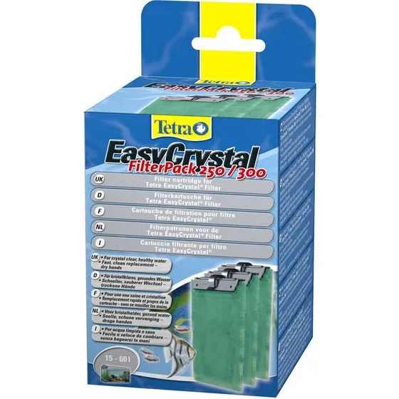 Tetra EasyCrystal Filter Pack 250/300, 3 Stück