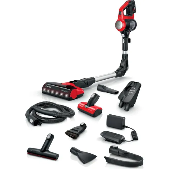 BOSCH BKS711PET Akku-Staubsauger Unlimited 7 ProAnimal Rot