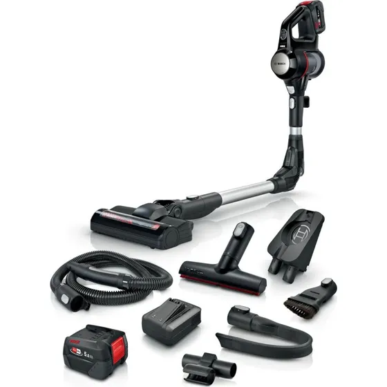 Bosch Unlimited 7 BSS715FRSH Akku-Staubsauger 18 V, 35 min Laufzeit, Schwarz/Silber