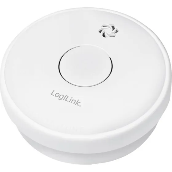 LOGILINK Rauchmelder SC0015 mit Zink-Kohle-Batterie