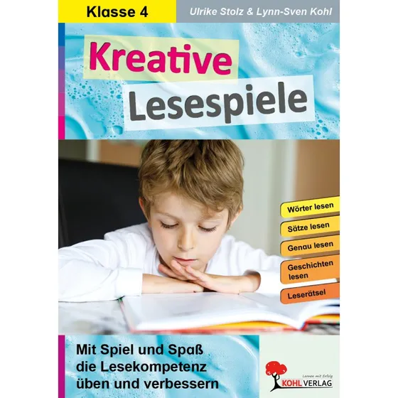 Klett Kreative Lesespiele Klasse 4