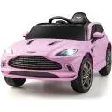 Aston Martin DBX 12V Kinderauto rosa mit 2,4G-Fernbedienung