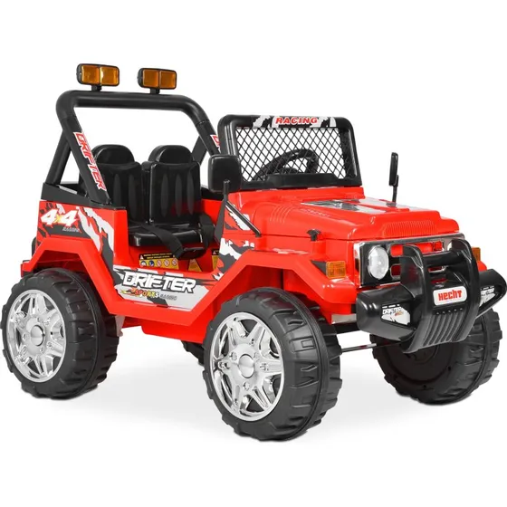 HECHT Kinder Elektroauto Jeep 56185 Rot