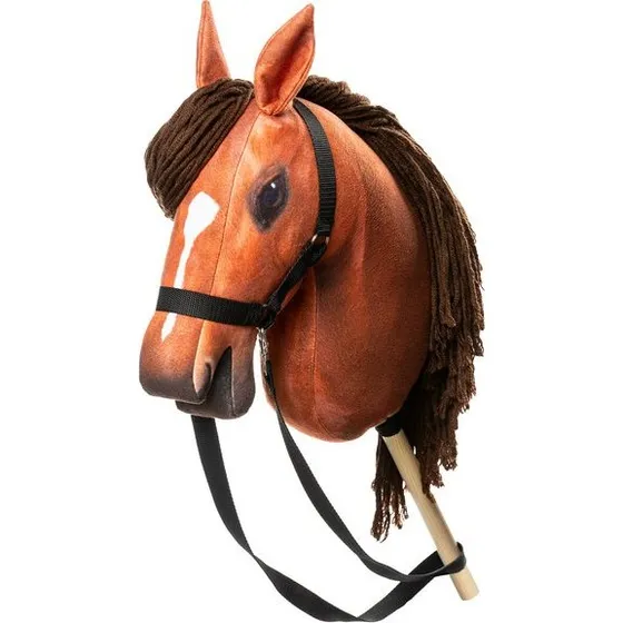 Skippi Hobby Horse Amber, rotbraun, A3, handgefertigt
