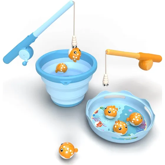 Schildkröt Angelspiel Magnetfischspiel für 2 Spieler