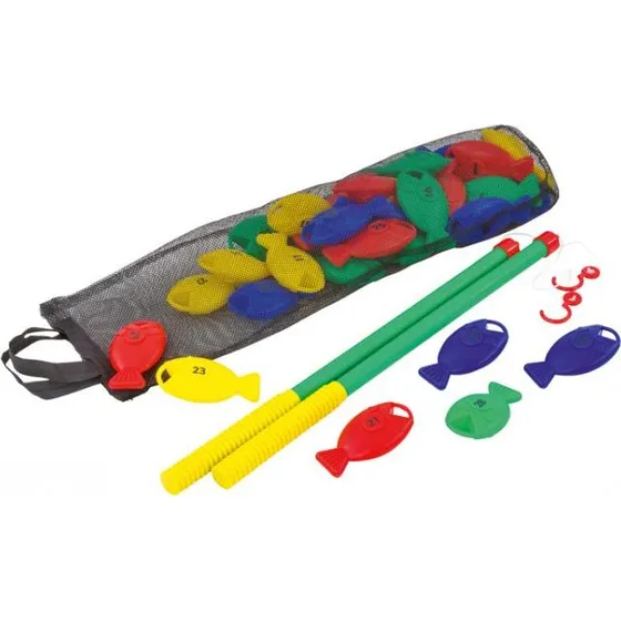 Zahlenfische-Angelspiel mit 30 Fischen, ab 3 Jahren