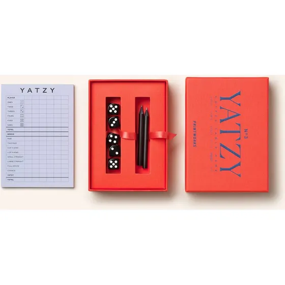 PRINTWORKS Yatzy Classic Rot