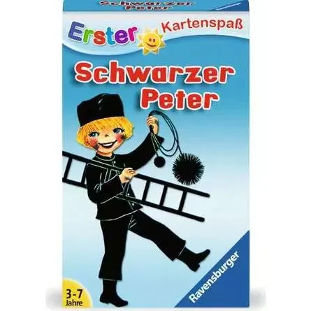 Ravensburger Schwarzer Peter – Kaminkehrer, Kartenspiel ab 3 Jahren
