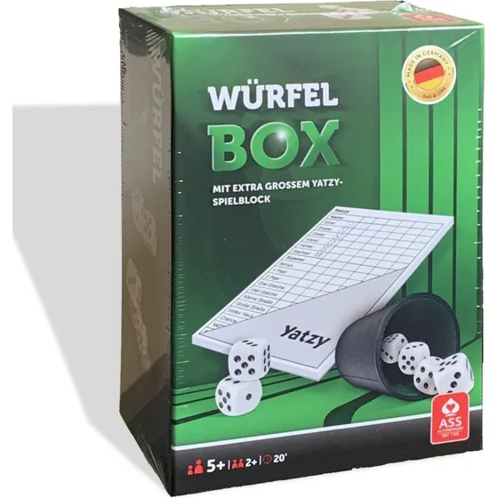 Altenburger Wrfelbox Yatzy mit groem Spielblock (ASS 22597450)