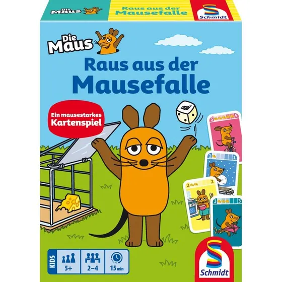 Die Maus: Raus aus der Mausefalle – Kartenspiel