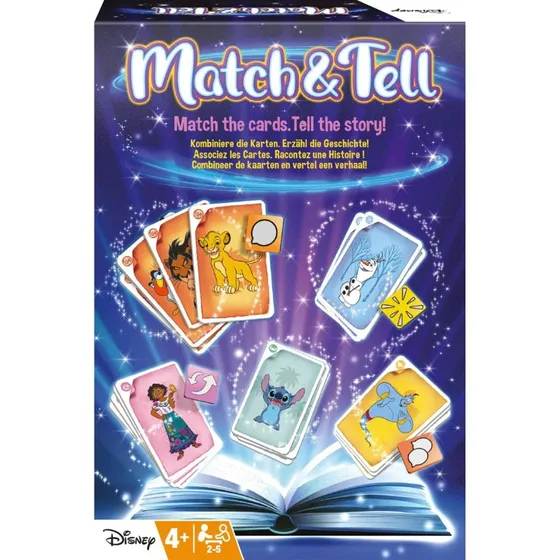 Disney Match & Tell – Spiel mit 60 Karten