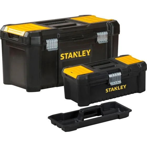 STANLEY STST1-75772 2er Set Werkzeugkasten 19" & 12,5"