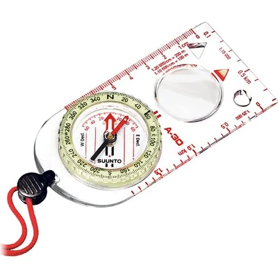 Suunto A-30 NH USGS Kompass mit Lupe