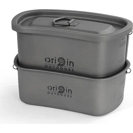 Origin Outdoors Topfset Titan 3-tlg. grau (750 ml, 400 ml)