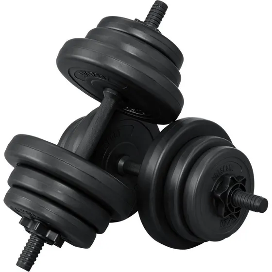 ArtSport Kurzhantelset 20 kg schwarz