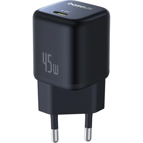 Baseus PicoGo GaN-Ladegerät 45W, Schwarz