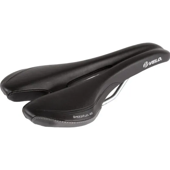 Velo Sattel Plush Airchannel COMP schwarz/grau