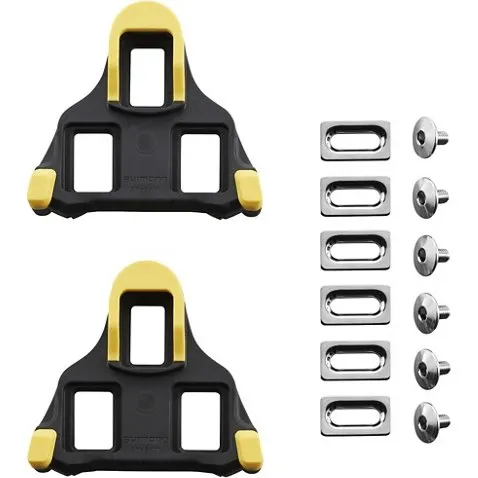 Shimano SPD-SL SH11 Gelbe Kupplungssatz (6° Schwimmbereich)