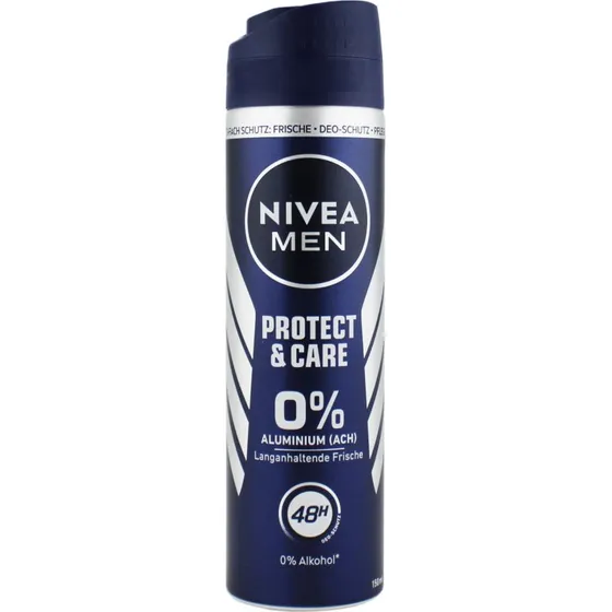 NIVEA MEN Protect & Care Deo Spray 150ml ohne Aluminium 48h