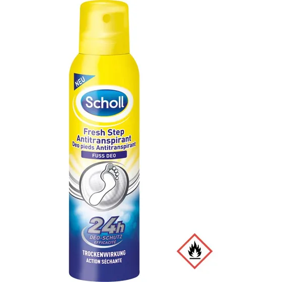 Scholl Fresh Step Antitranspirant Spray 150 ml