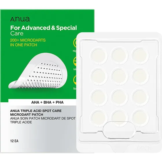Anua Triple Acid Spot Care Microdart Patch 12 Stk