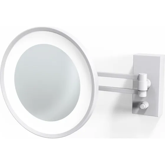 Decor Walther BS 36 5x LED-Wandkosmetikspiegel mattweiß