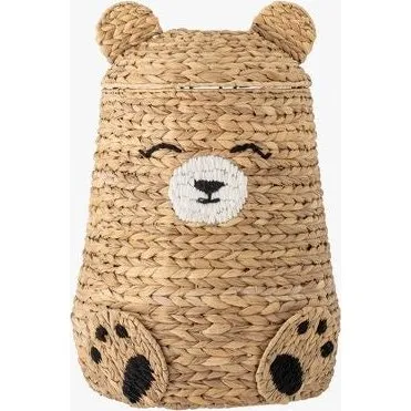 Bloomingville Timone Korb mit Deckel 40x57 cm Natur