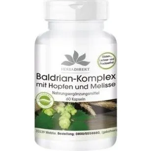 Warnke Vitalstoffe Baldrian-Extrakt Plus 60 Kapseln