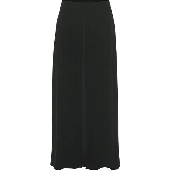 Lascana Maxirock schwarz, langer Beinschlitz