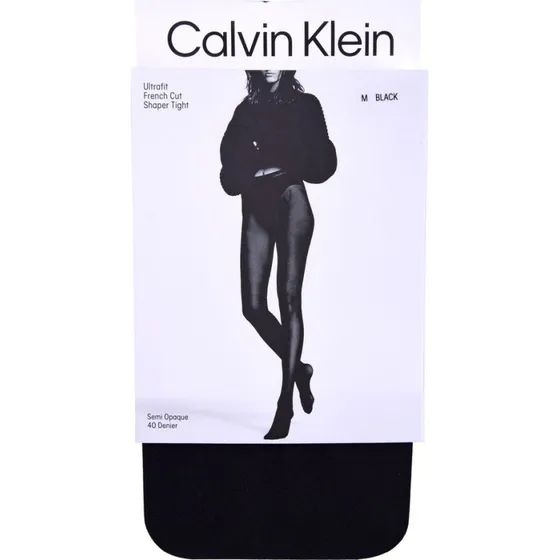 Calvin Klein French Cut Shaper Strumpfhose Schwarz S