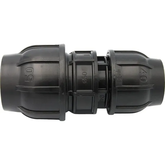 GEBO PE-Rohr-Kupplung 50 x 40 mm Reduzierstück
