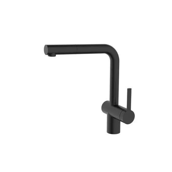 Solido CA1108BKU Küchenarmatur schwarz matt, ausziehbar